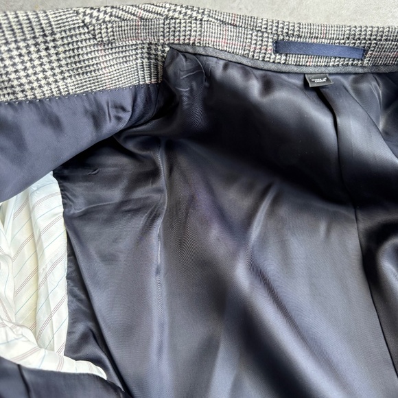 J Crew Ludlow Prince of Wales Abraham Moon wool blend, 38R suit + trousers - Picture 9 of 16